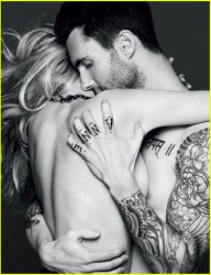 O Adam Levine & η Anne V γυμνοί στο ρώσικο Vogue | Photo 03