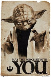 poster_star_wars_Yoda_-_May_the_Force_be_with_you_91x61