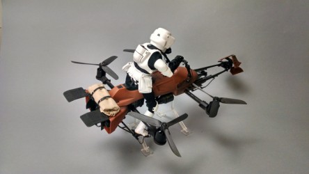 Τηλεκατευθυνόμενο quadcopter Imperial Speeder Bike [Photo]