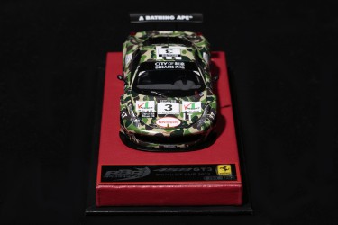 BAPE x Tarmac Works x BBR Models: Ferrari 458 GT3 Macau GT Cup 2012