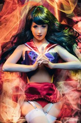 Cosplay Boudoir Sailor Moon photoshoot X Cine Cosu