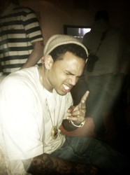 Chris Brown back to black
