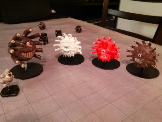 Dungeons&Dragons 3D Monsters by Miguel Zavala [Photo]