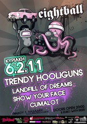 06-02-2011: Trendy HooliGuns @ Eightball