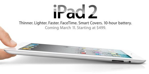 iPad promo