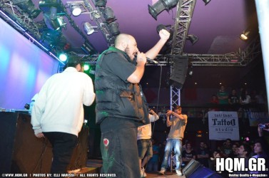 La Coka Nostra live at KYTTARO 19-05-2012 - Melodos - Sifu Versus - Neon - FullFace