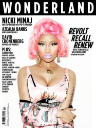 Nicki Minaj Cover At Wonderland Magazine UK