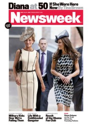 Diana and Kate Middleton newsweek mag cover