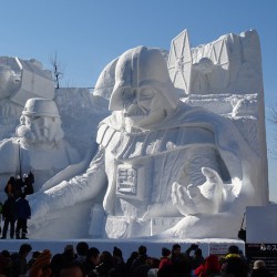 Snow Star Wars by Japanese Army