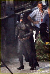 The Dark Knight Rises Backstage Photo: Christian Bale/Batman