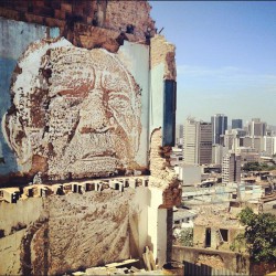 Vhils x Street Art: Rio De Janeiro, Brazil [Photo]