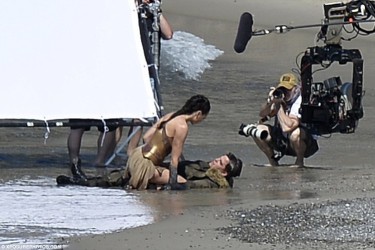Φωτογραφία από τα γυρίσματα της ταινίας Wonder Woman στην Ιταλία