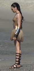 Φωτογραφία από τα γυρίσματα της ταινίας Wonder Woman στην Ιταλία